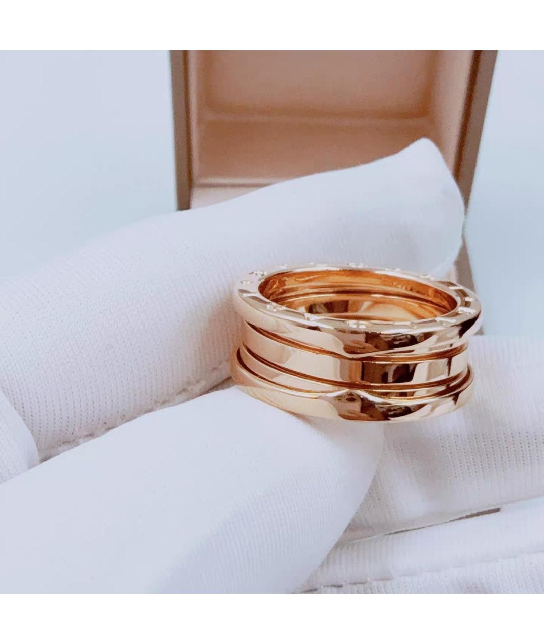 BVLGARI Розовое кольцо из розового золота, фото 3