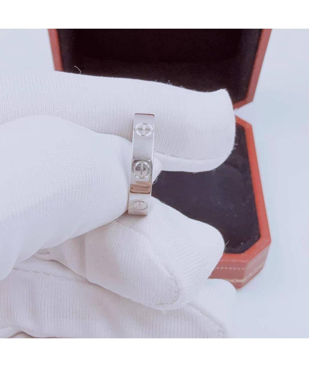 CARTIER Серебряное кольцо из белого золота, фото 3