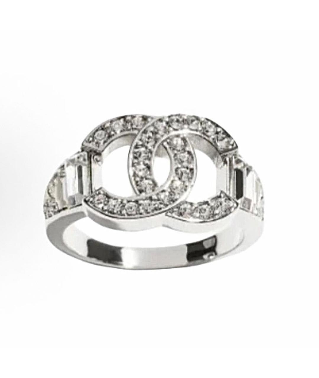 CHANEL Серебряное металлическое кольцо, фото 3