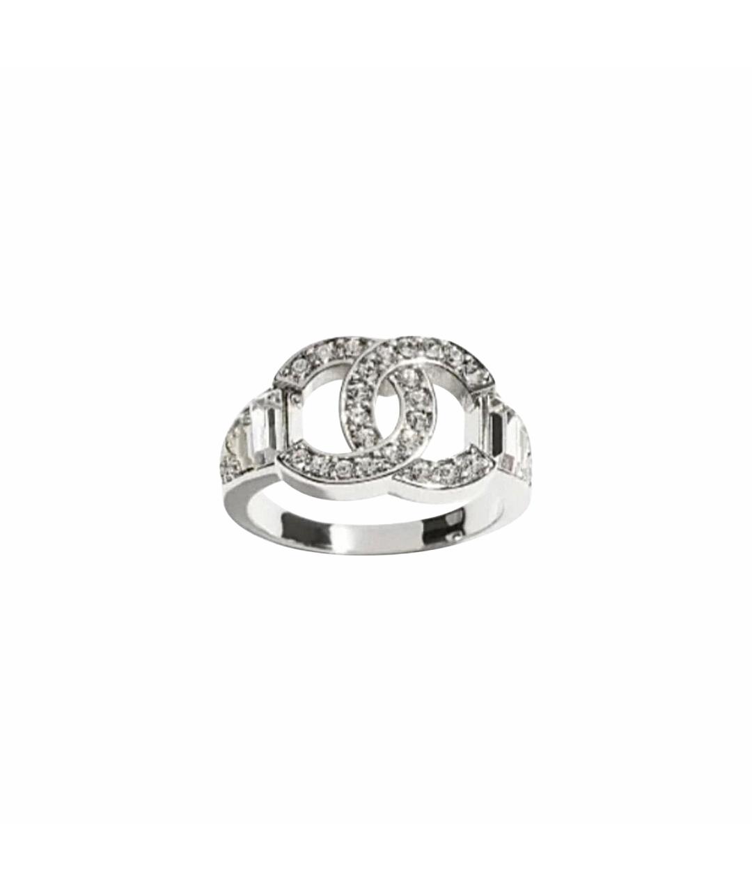 CHANEL Серебряное металлическое кольцо, фото 1