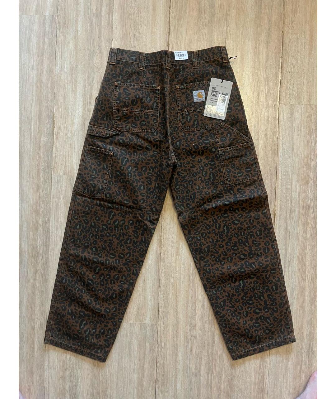 CARHARTT WIP Мульти хлопковые прямые джинсы, фото 2