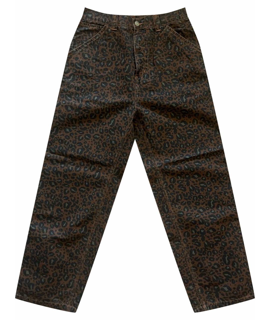 CARHARTT WIP Мульти хлопковые прямые джинсы, фото 1