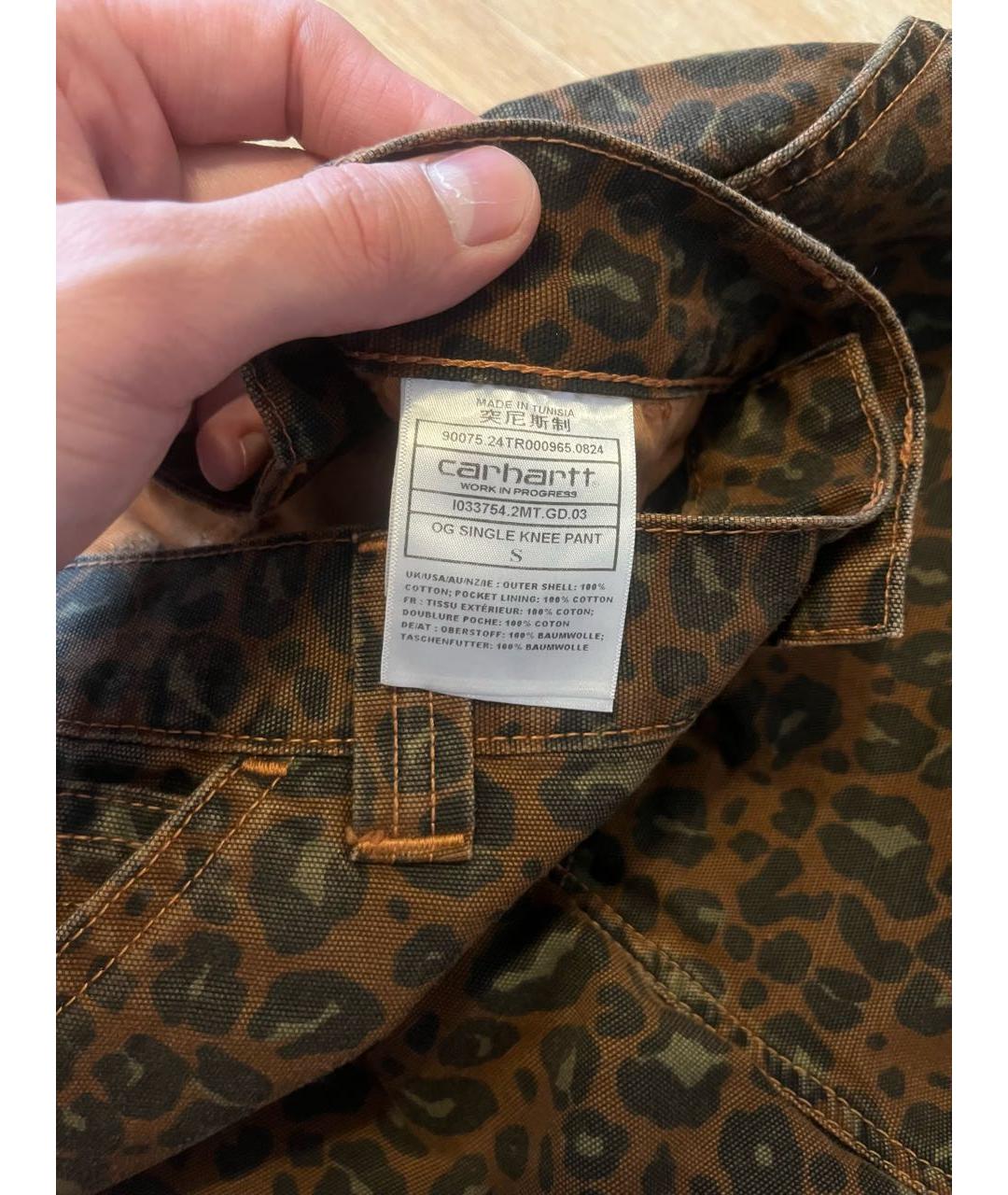 CARHARTT WIP Мульти хлопковые прямые джинсы, фото 5