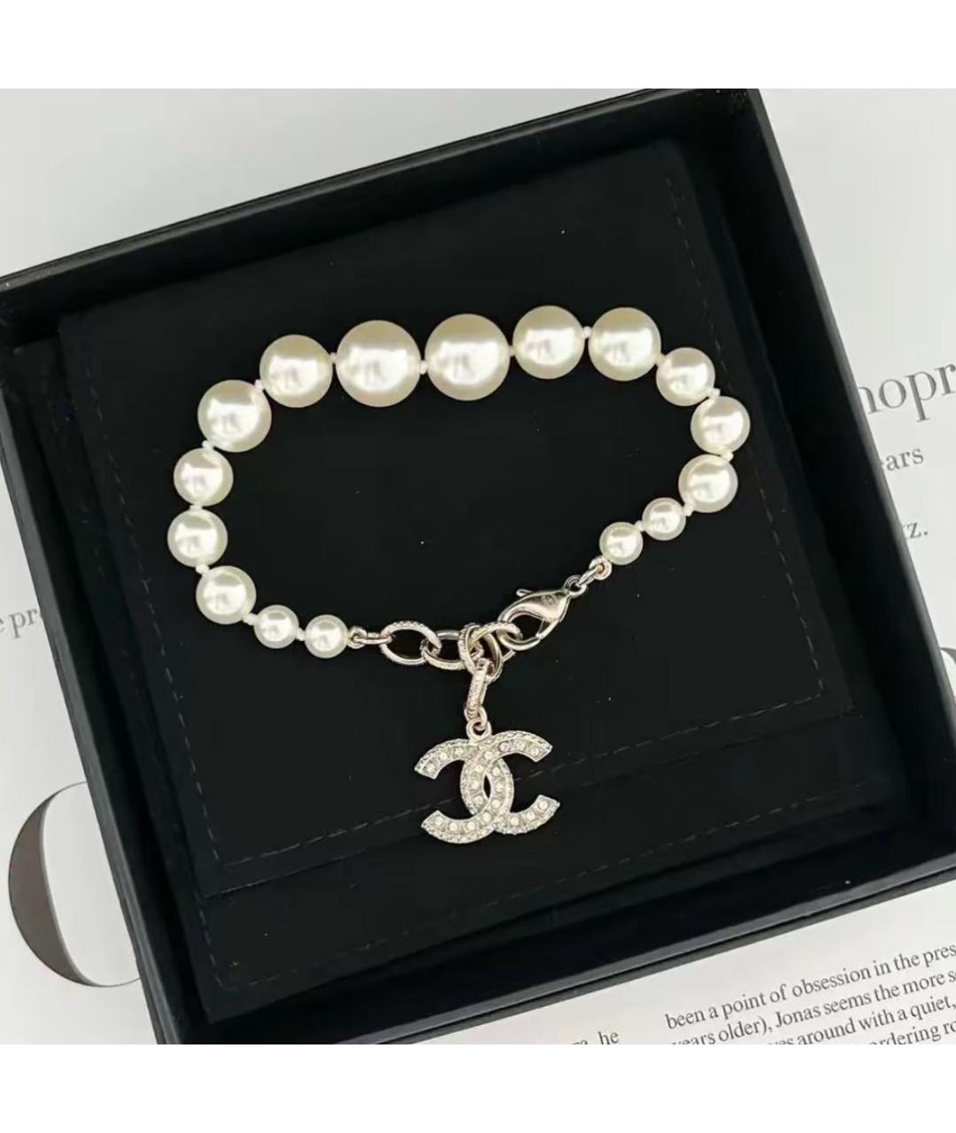 CHANEL Белый браслет, фото 4