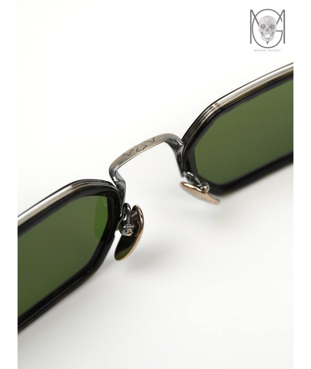 CHROME HEARTS Золотые металлические солнцезащитные очки, фото 5