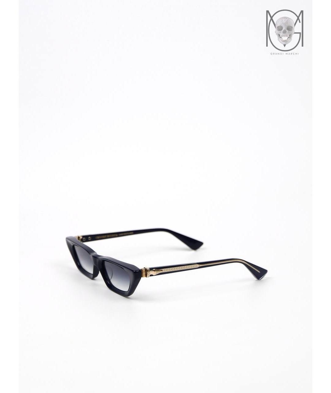CHROME HEARTS Синие пластиковые солнцезащитные очки, фото 2