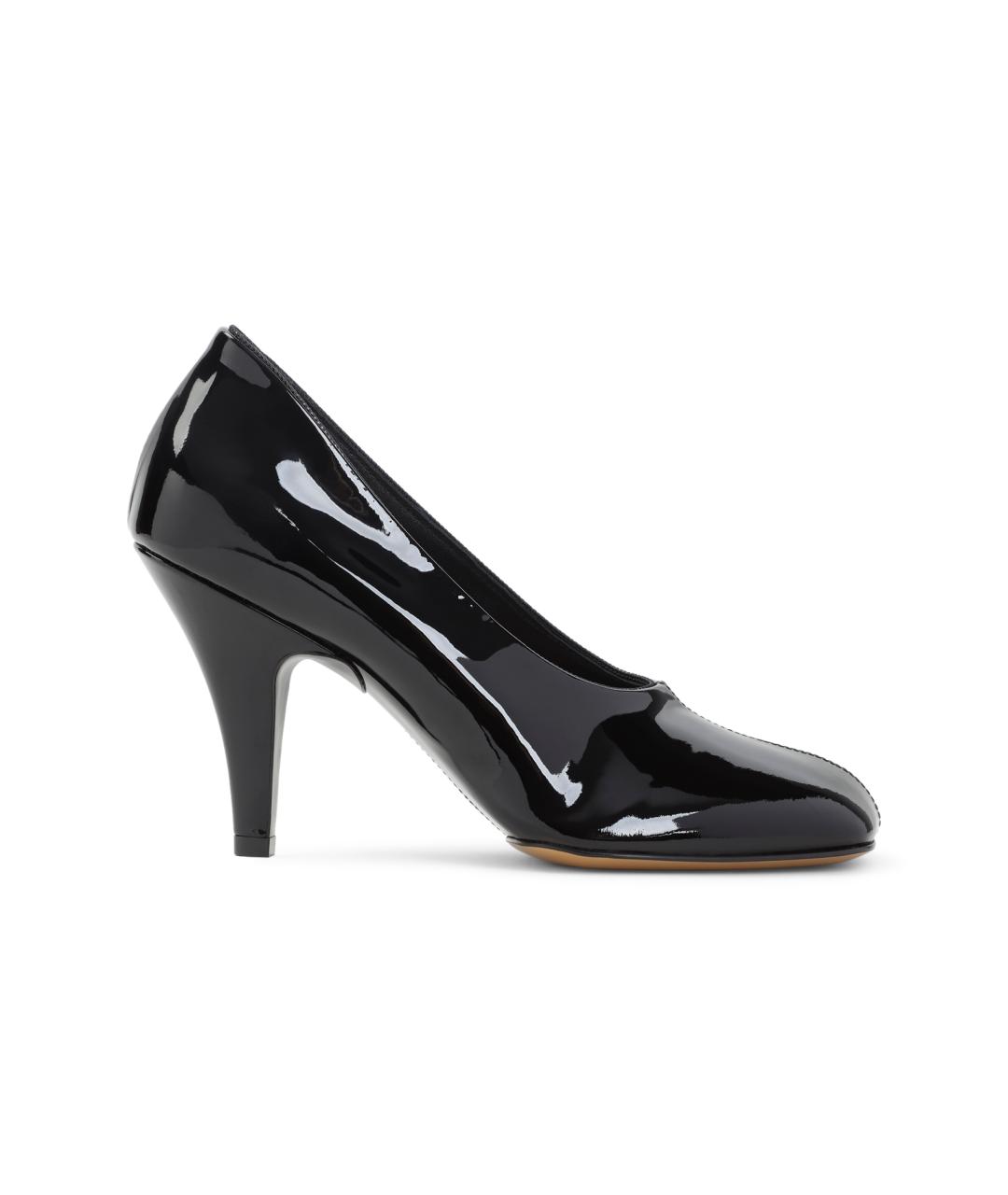 PHOEBE PHILO Черные кожаные туфли, фото 1