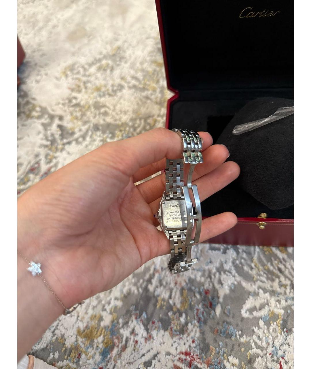CARTIER Стальные часы, фото 2