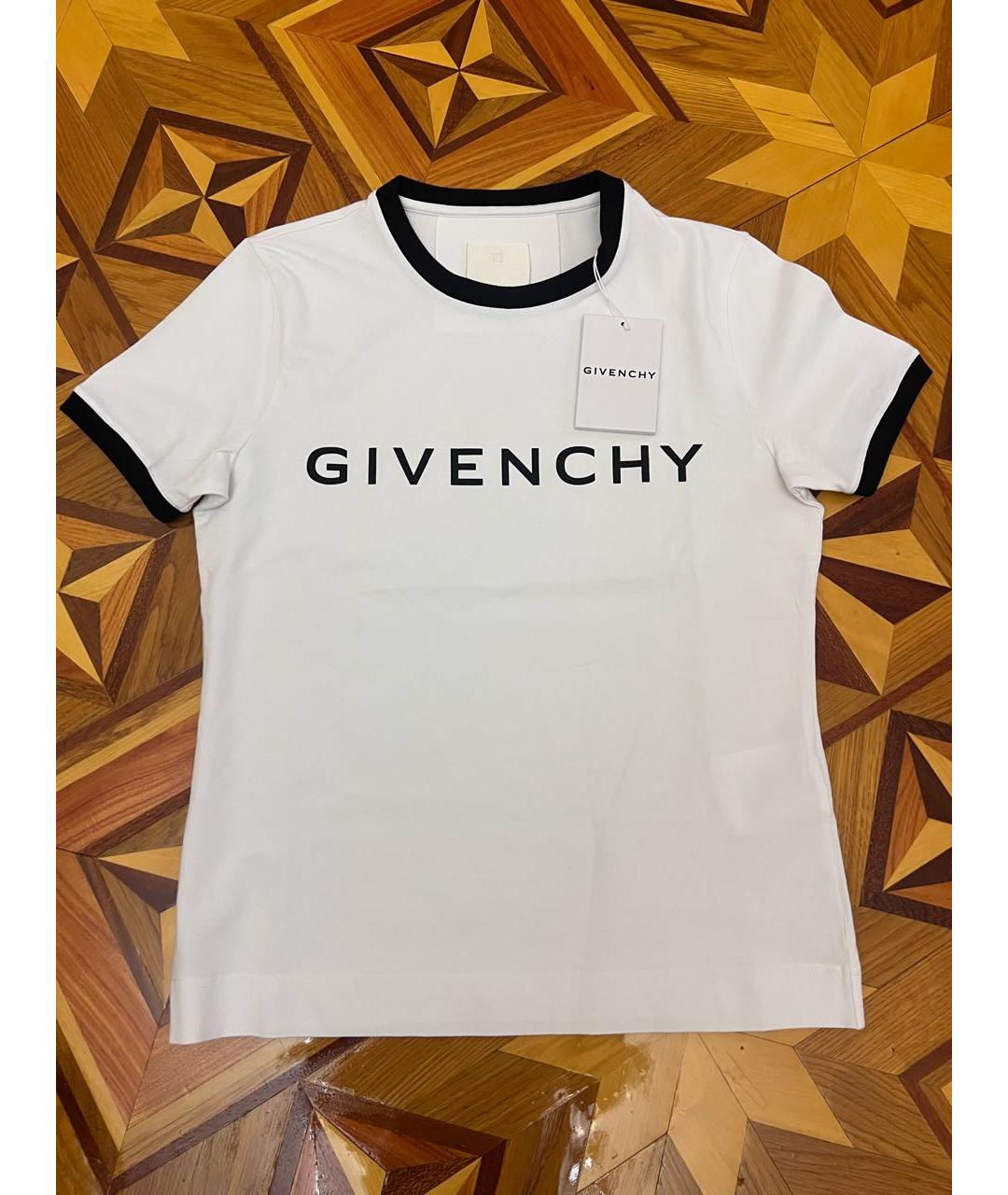 GIVENCHY Белая футболка, фото 6