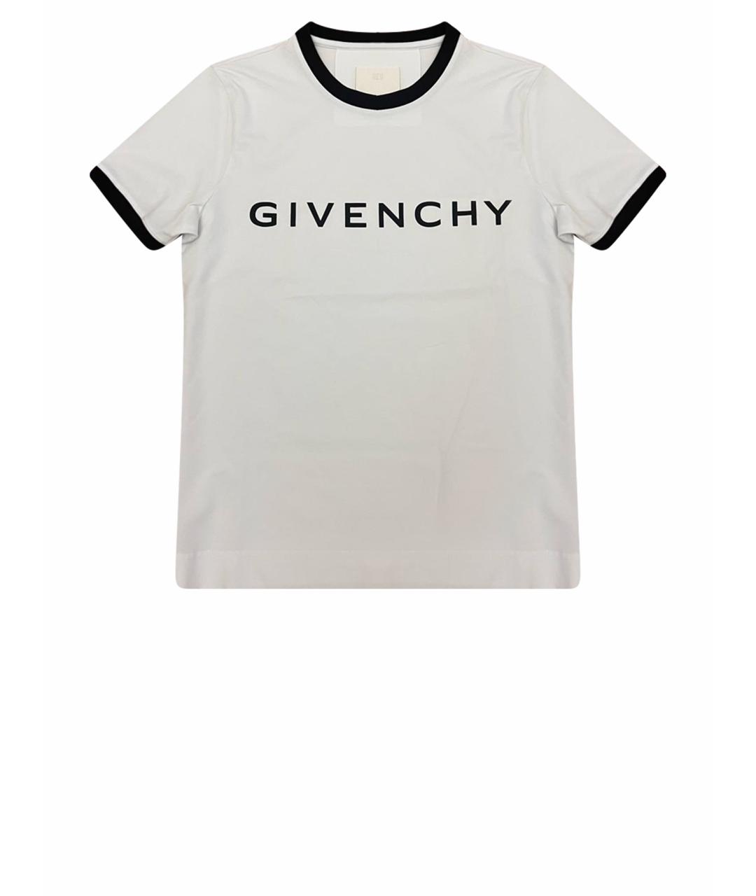 GIVENCHY Белая футболка, фото 1