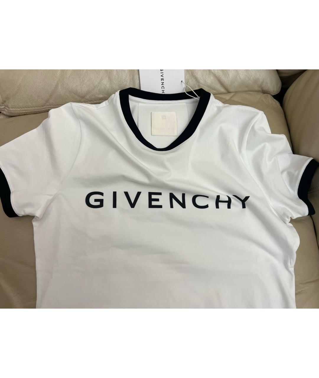 GIVENCHY Белая футболка, фото 3