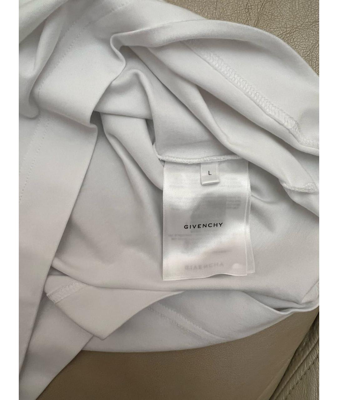 GIVENCHY Белая футболка, фото 8