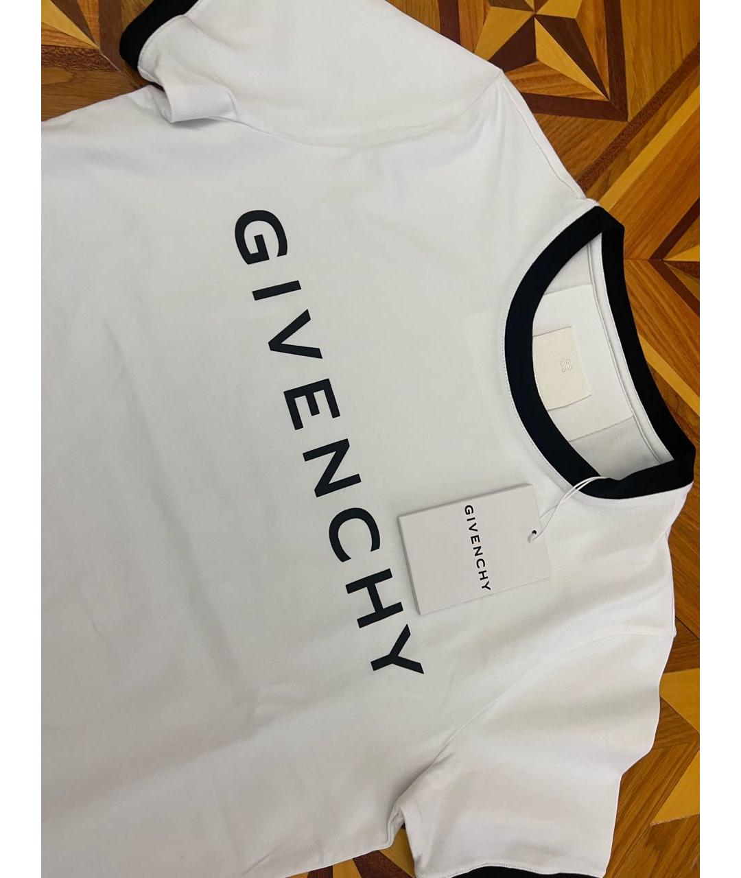 GIVENCHY Белая футболка, фото 7