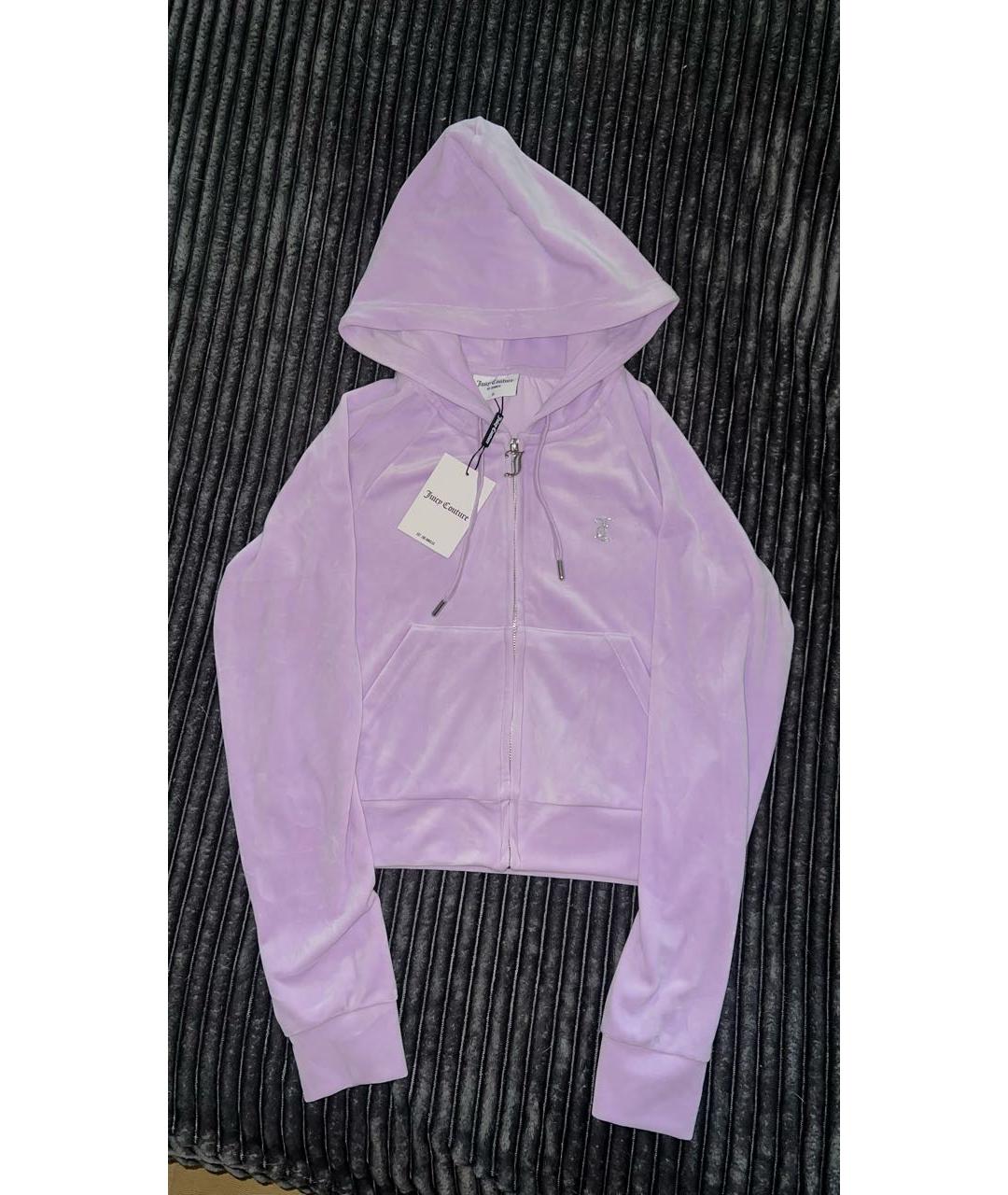 JUICY COUTURE Фиолетовый полиэстеровый спортивные костюмы, фото 3