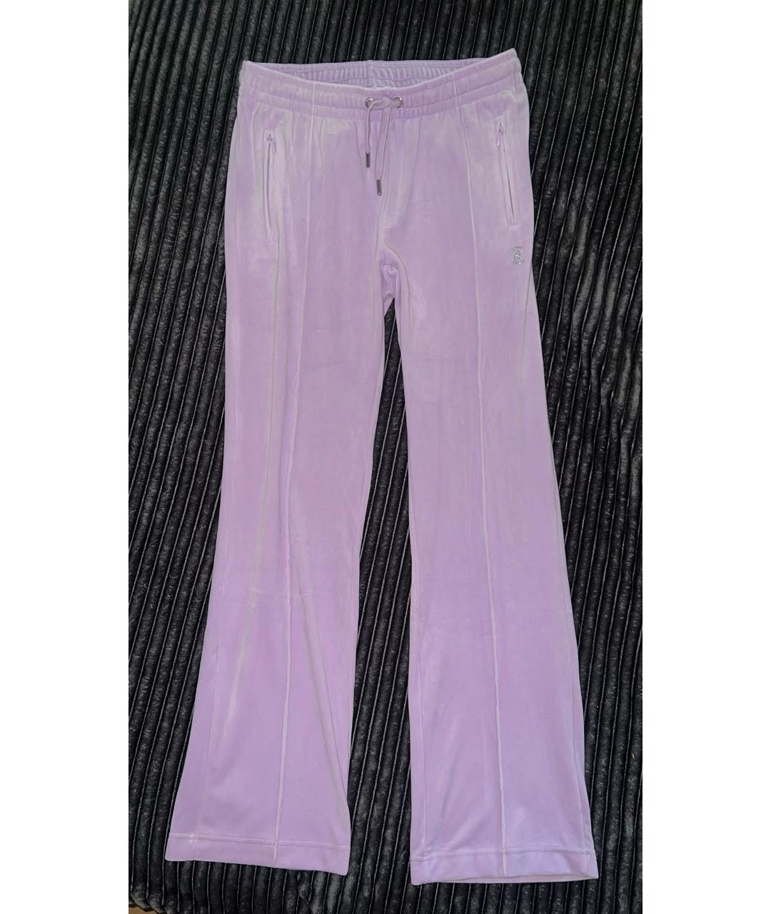 JUICY COUTURE Фиолетовый полиэстеровый спортивные костюмы, фото 2
