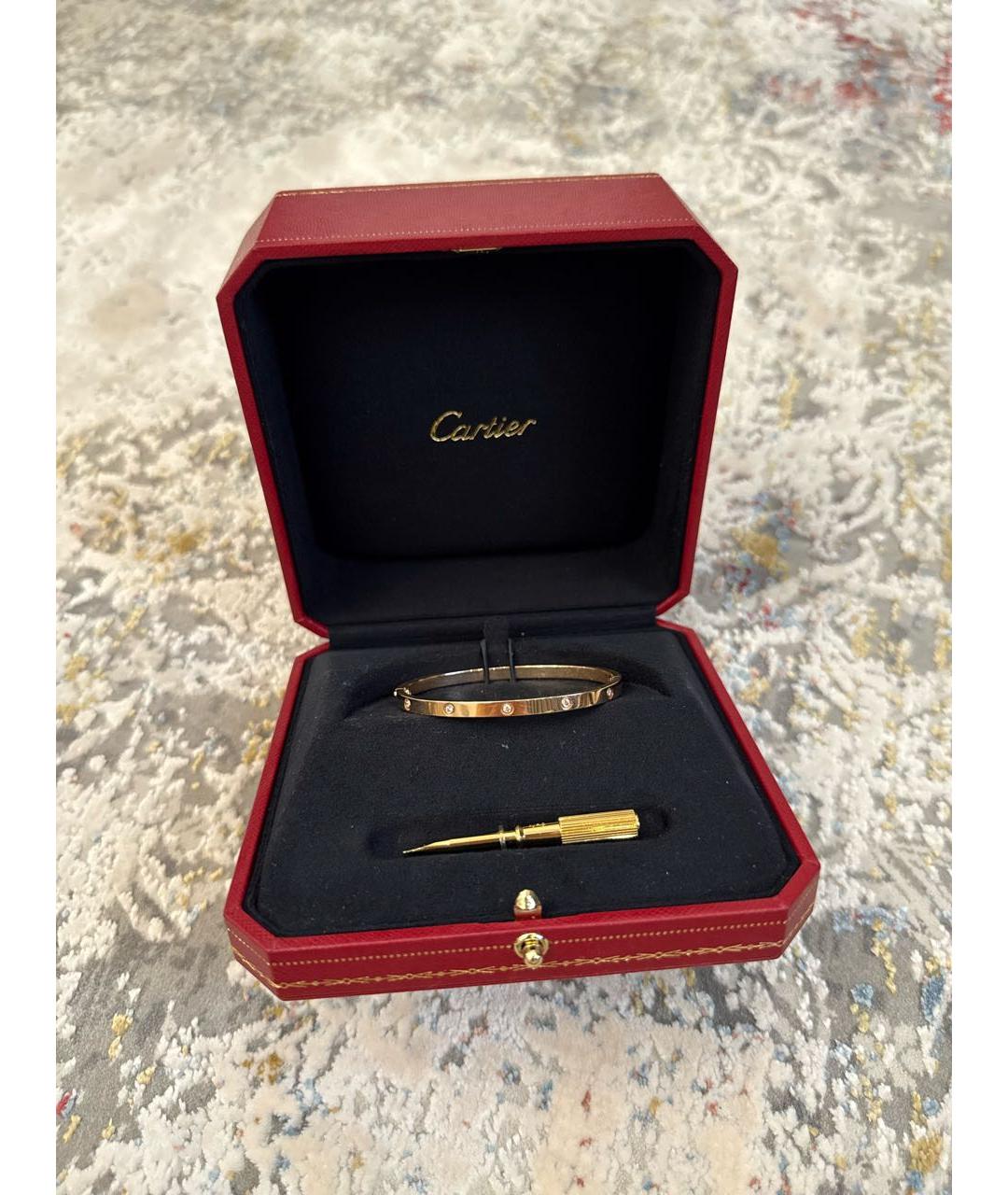 CARTIER Браслет из розового золота, фото 5
