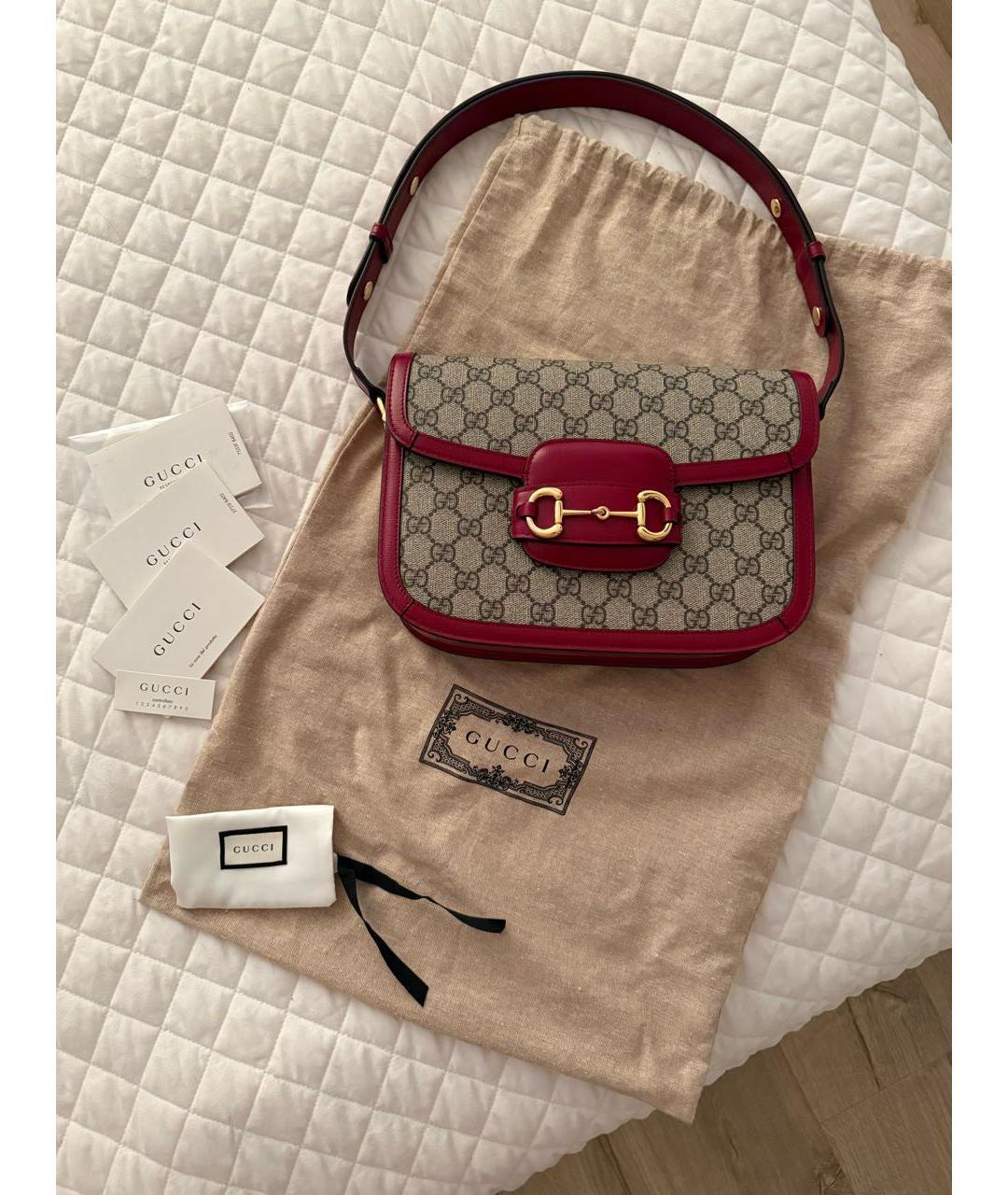 GUCCI Мульти тканевая сумка через плечо, фото 2