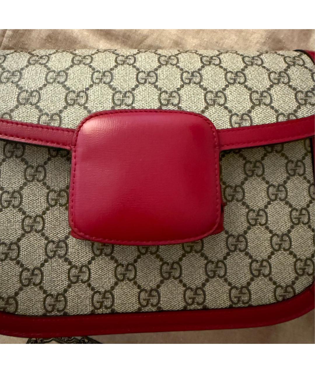 GUCCI Мульти тканевая сумка через плечо, фото 6