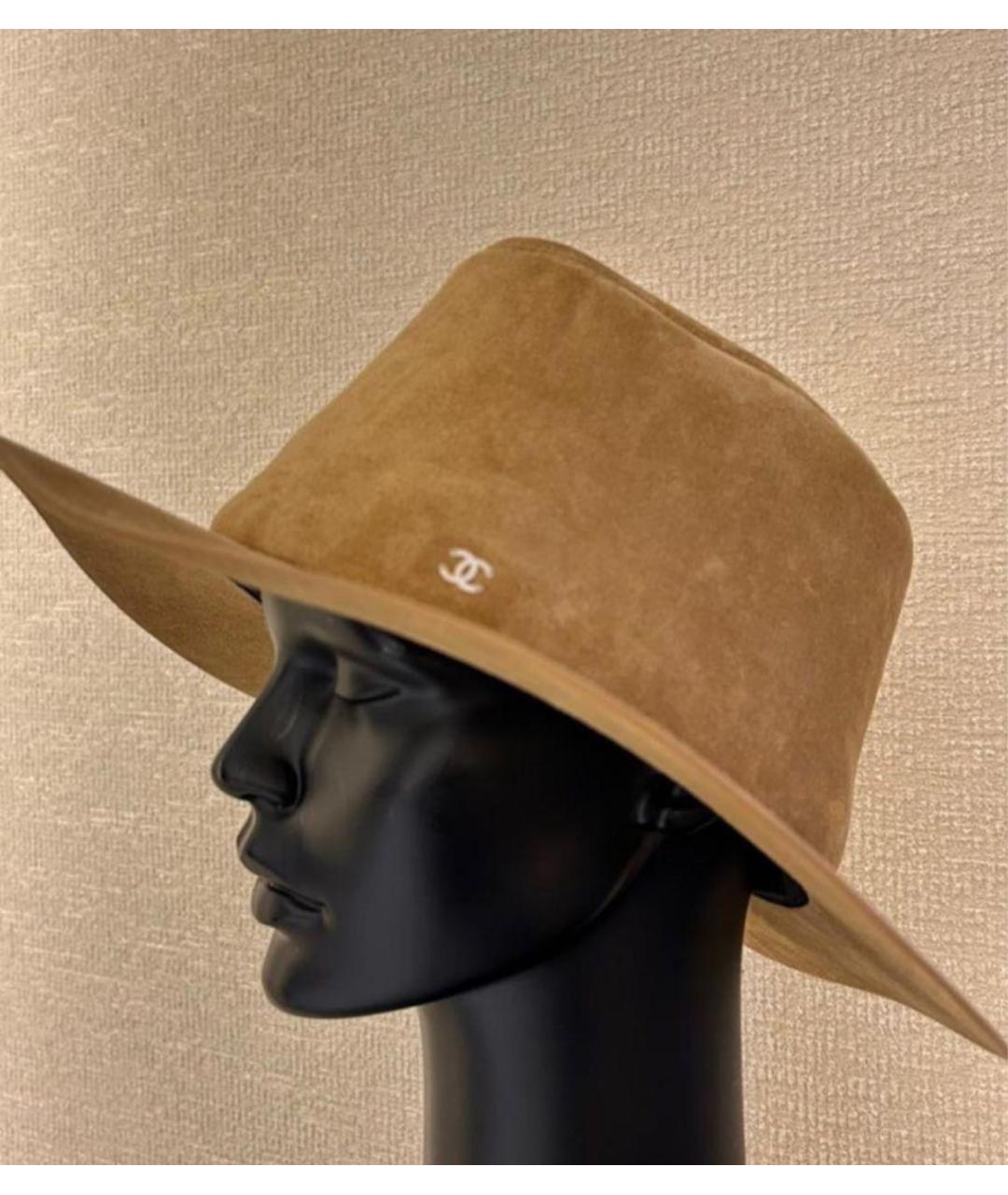 CHANEL Бежевая шляпа, фото 6