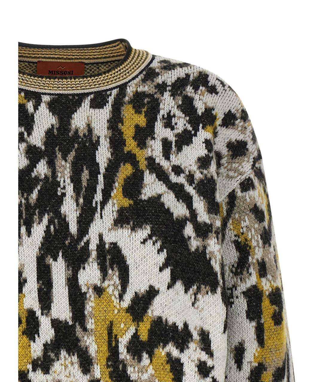 MISSONI Мульти шерстяной джемпер / свитер, фото 3