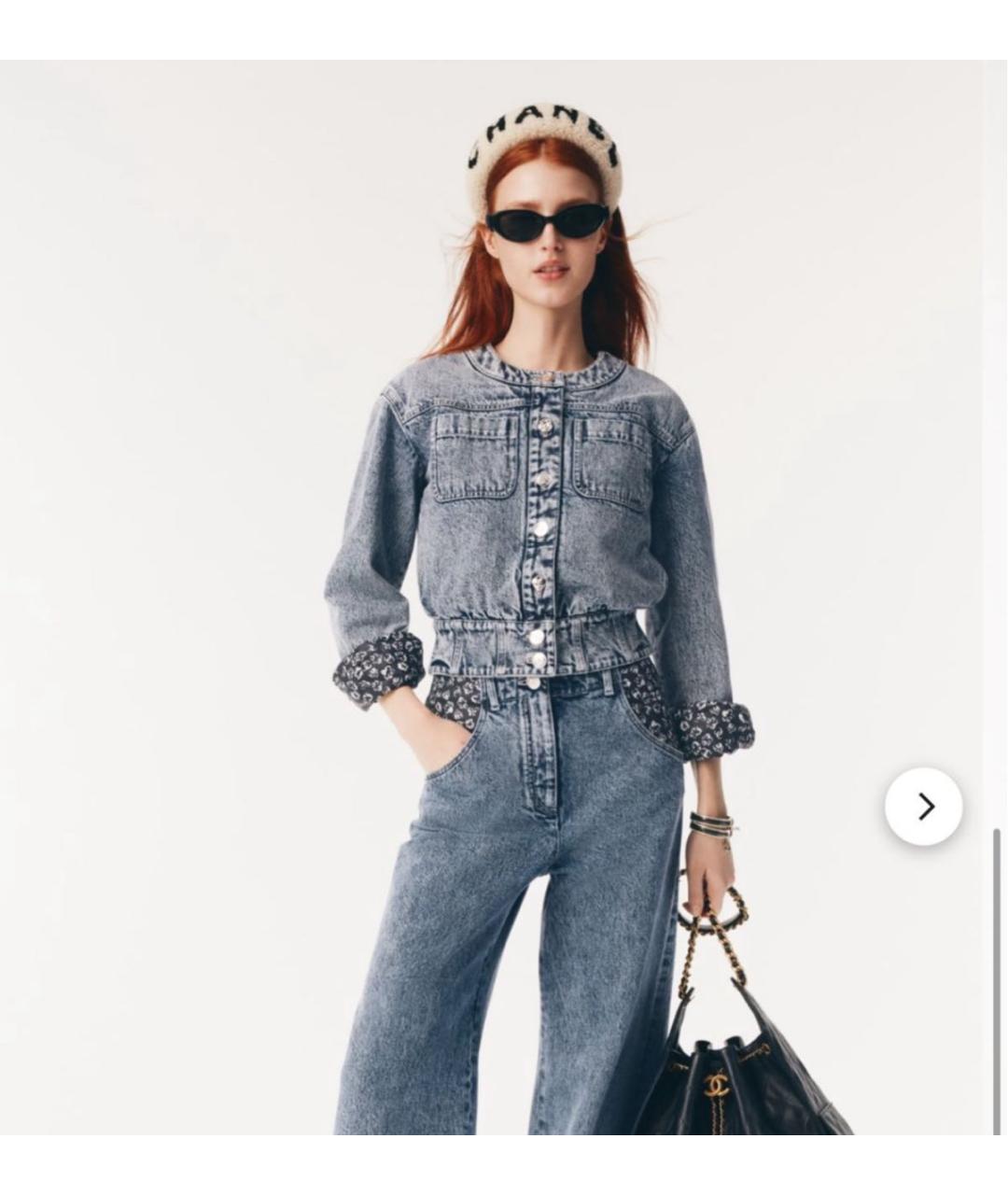 CHANEL Белый ободок, фото 3