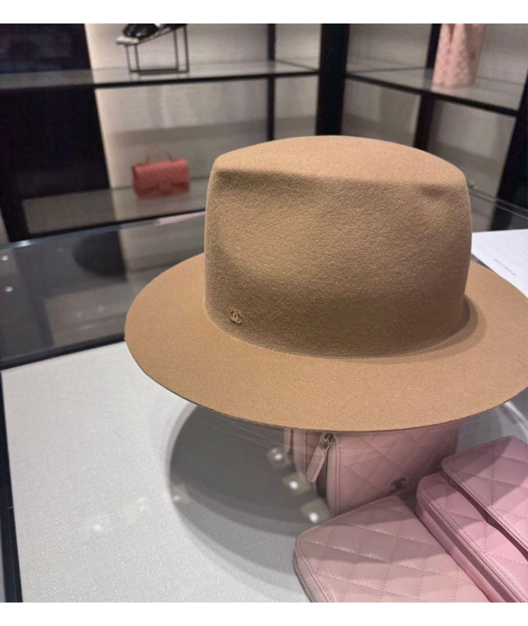 CHANEL Бежевая шляпа, фото 2