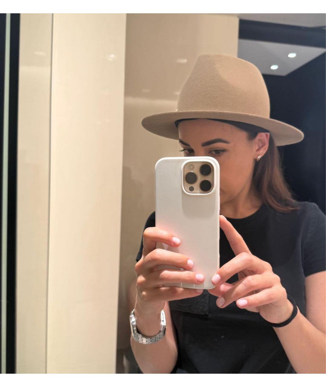 CHANEL Бежевая шляпа, фото 4