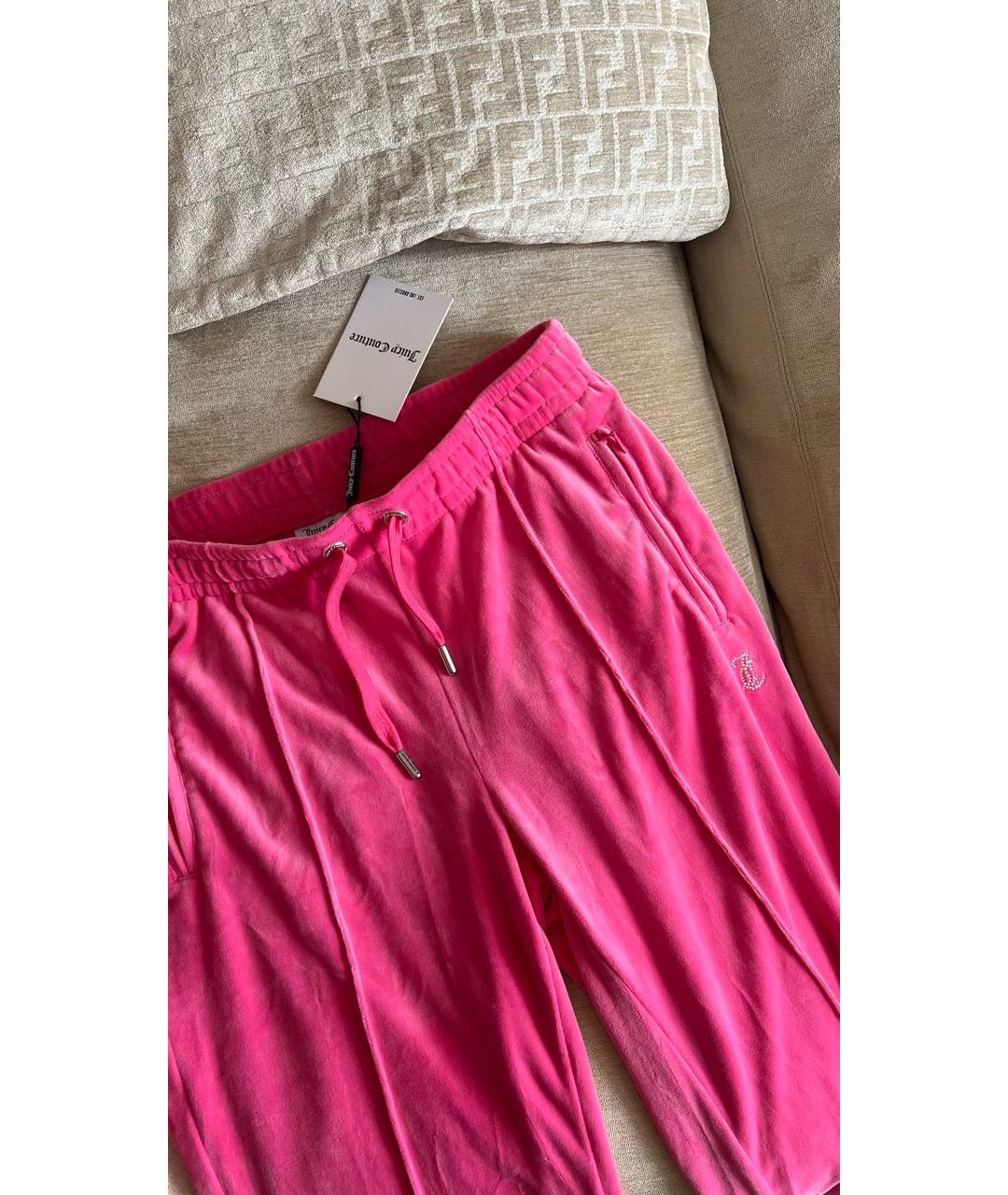 JUICY COUTURE Розовый полиэстеровый спортивные костюмы, фото 4