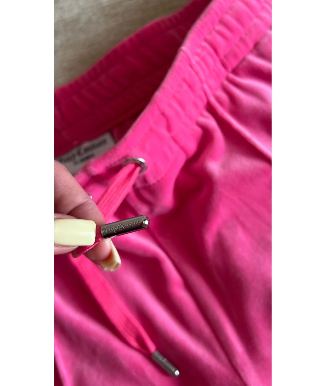 JUICY COUTURE Розовый полиэстеровый спортивные костюмы, фото 7