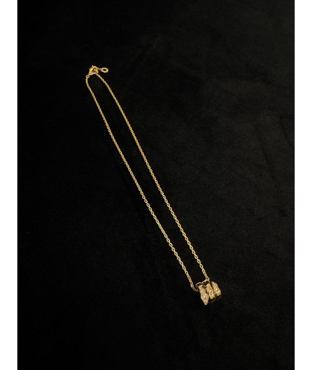 BVLGARI Золотая подвеска из желтого золота, фото 3