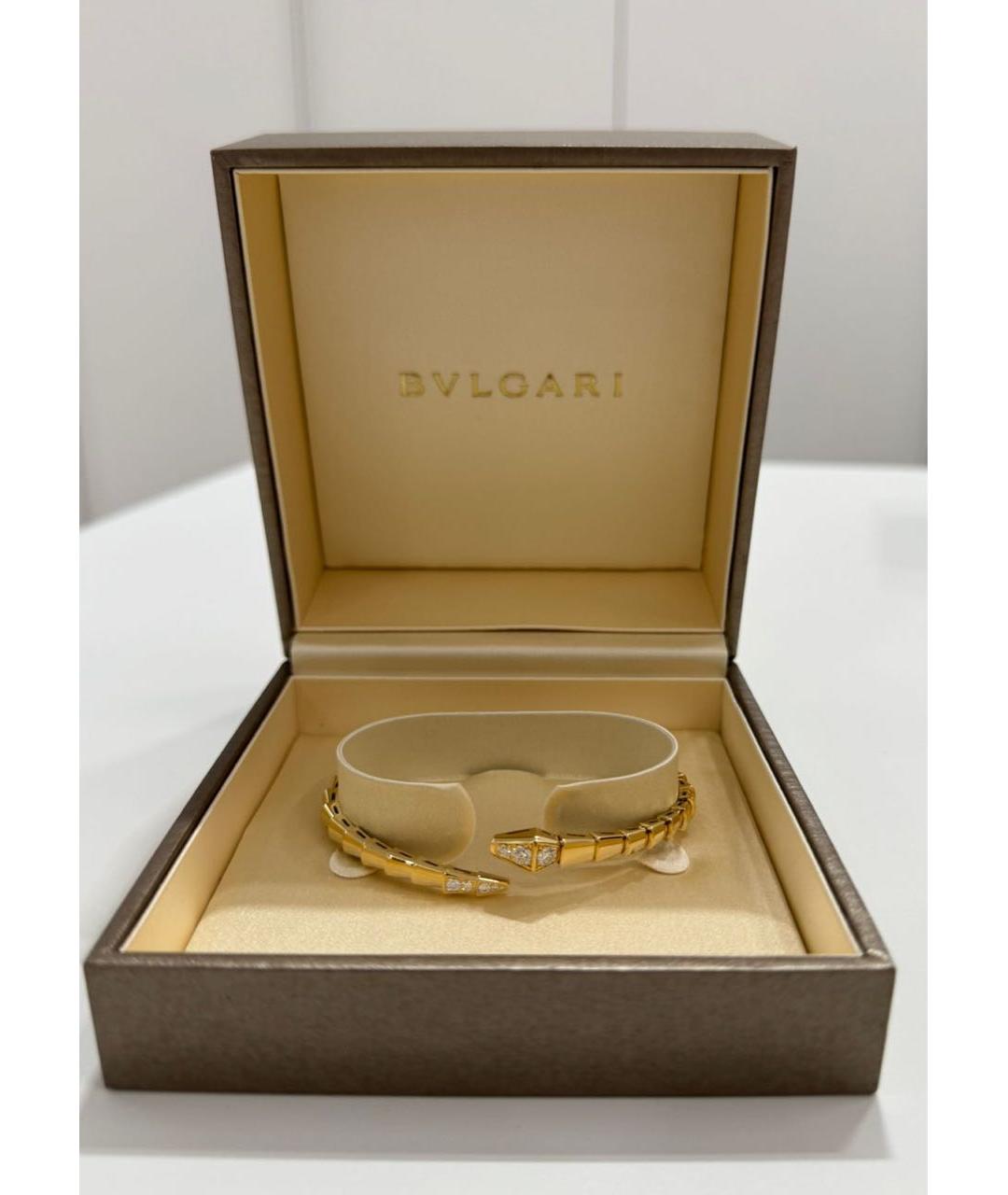 BVLGARI Золотой браслет из желтого золота, фото 4