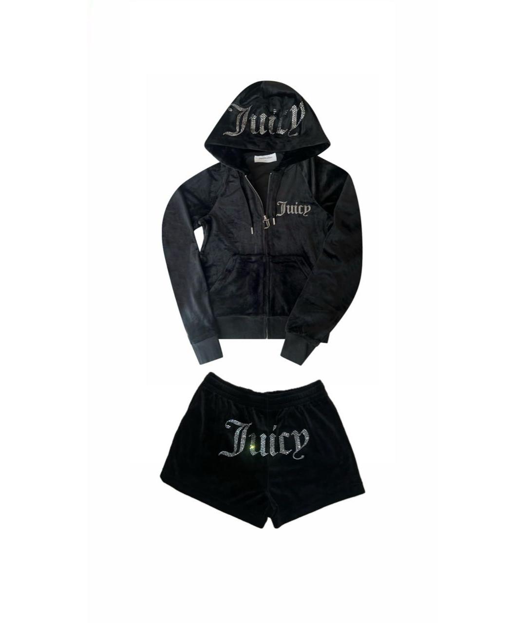JUICY COUTURE Черный полиэстеровый спортивные костюмы, фото 1