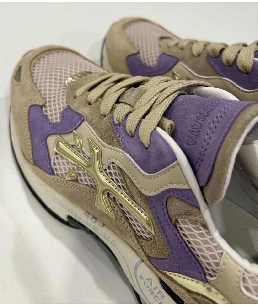 PREMIATA Фиолетовые кроссовки, фото 2