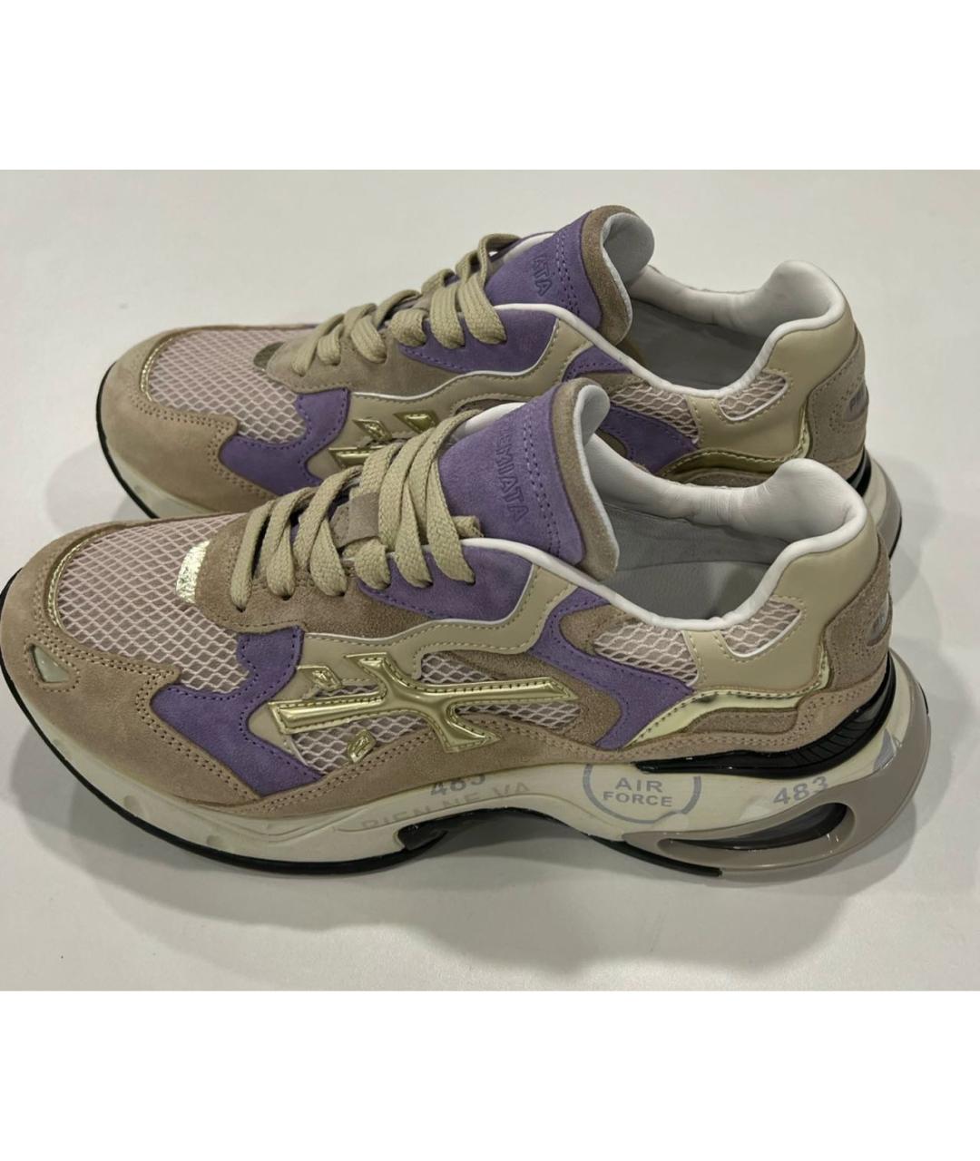 PREMIATA Фиолетовые кроссовки, фото 5