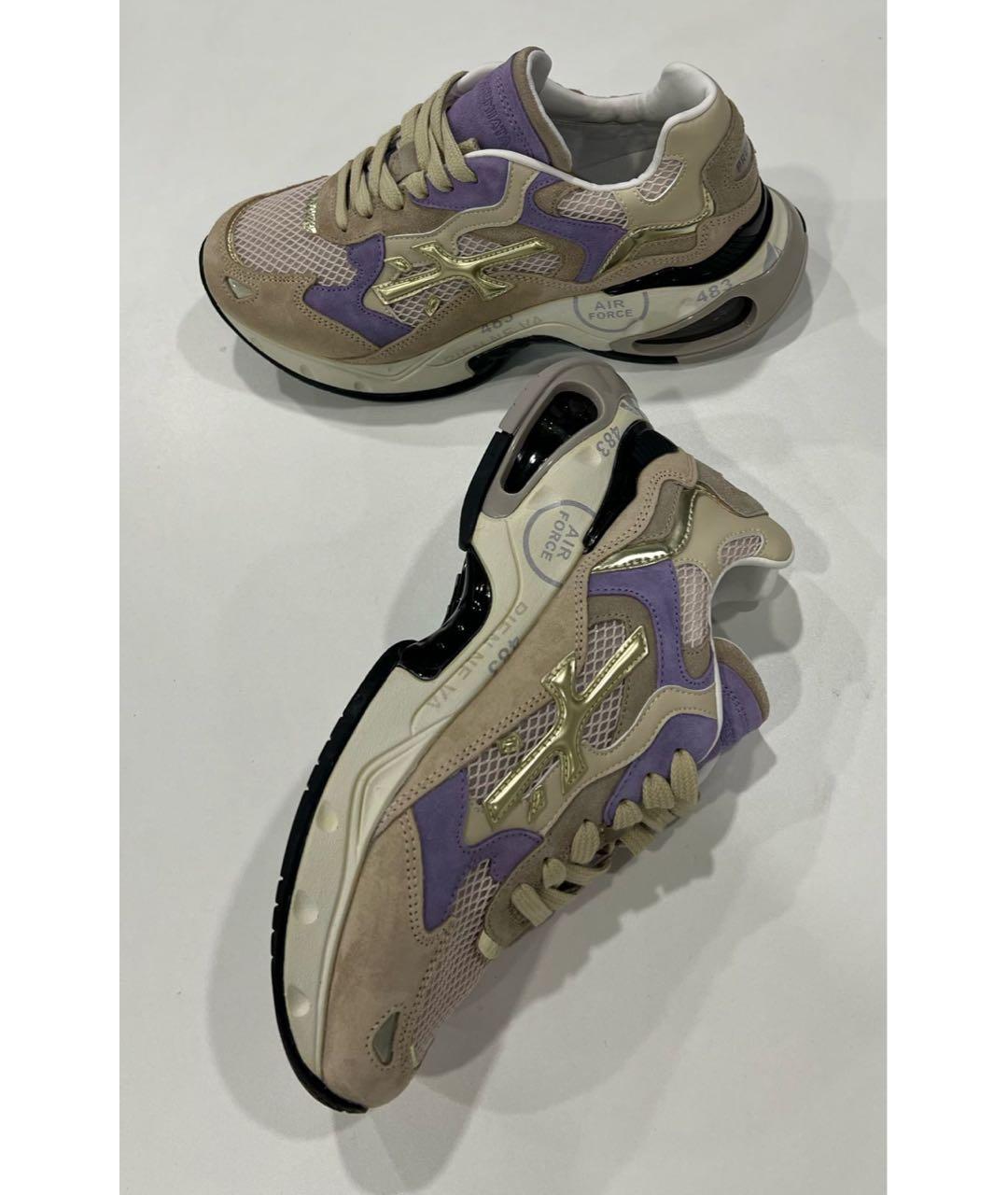 PREMIATA Фиолетовые кроссовки, фото 3