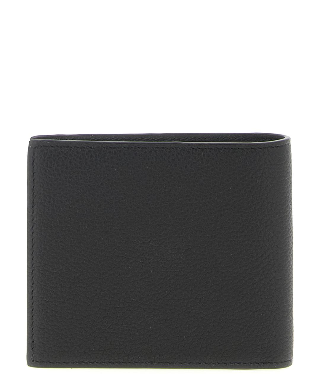 LOEWE Черный кожаный кошелек, фото 2