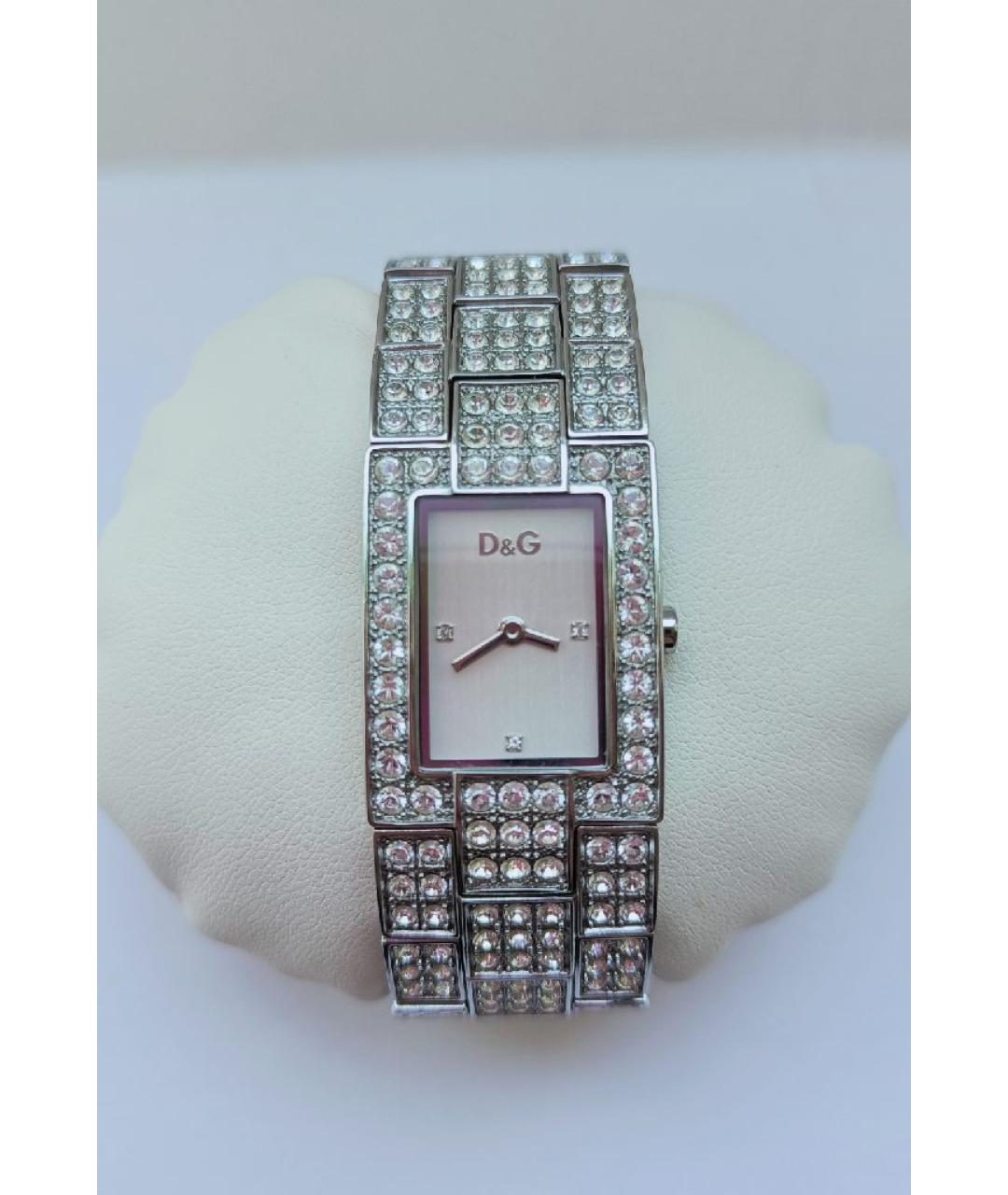 DOLCE&GABBANA Серебряные стальные часы, фото 6