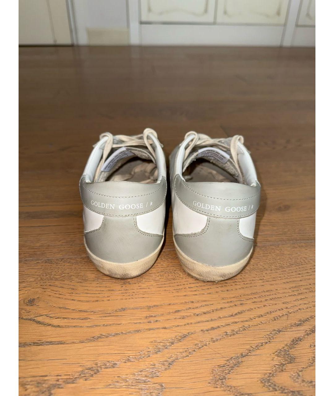GOLDEN GOOSE DELUXE BRAND Белые кеды, фото 4