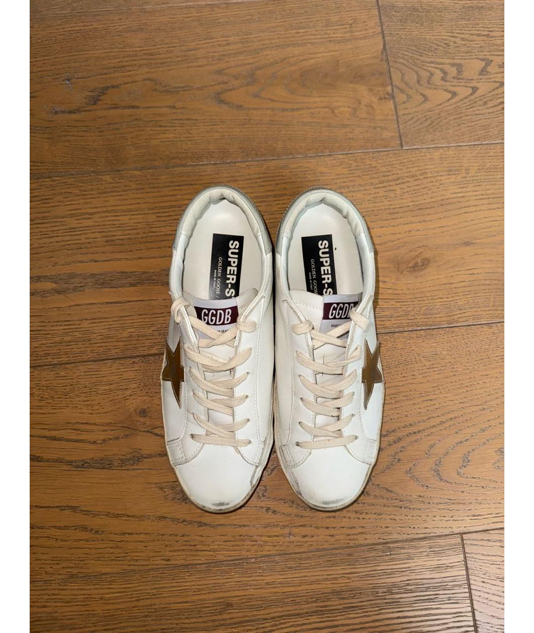 GOLDEN GOOSE DELUXE BRAND Белые кеды, фото 3