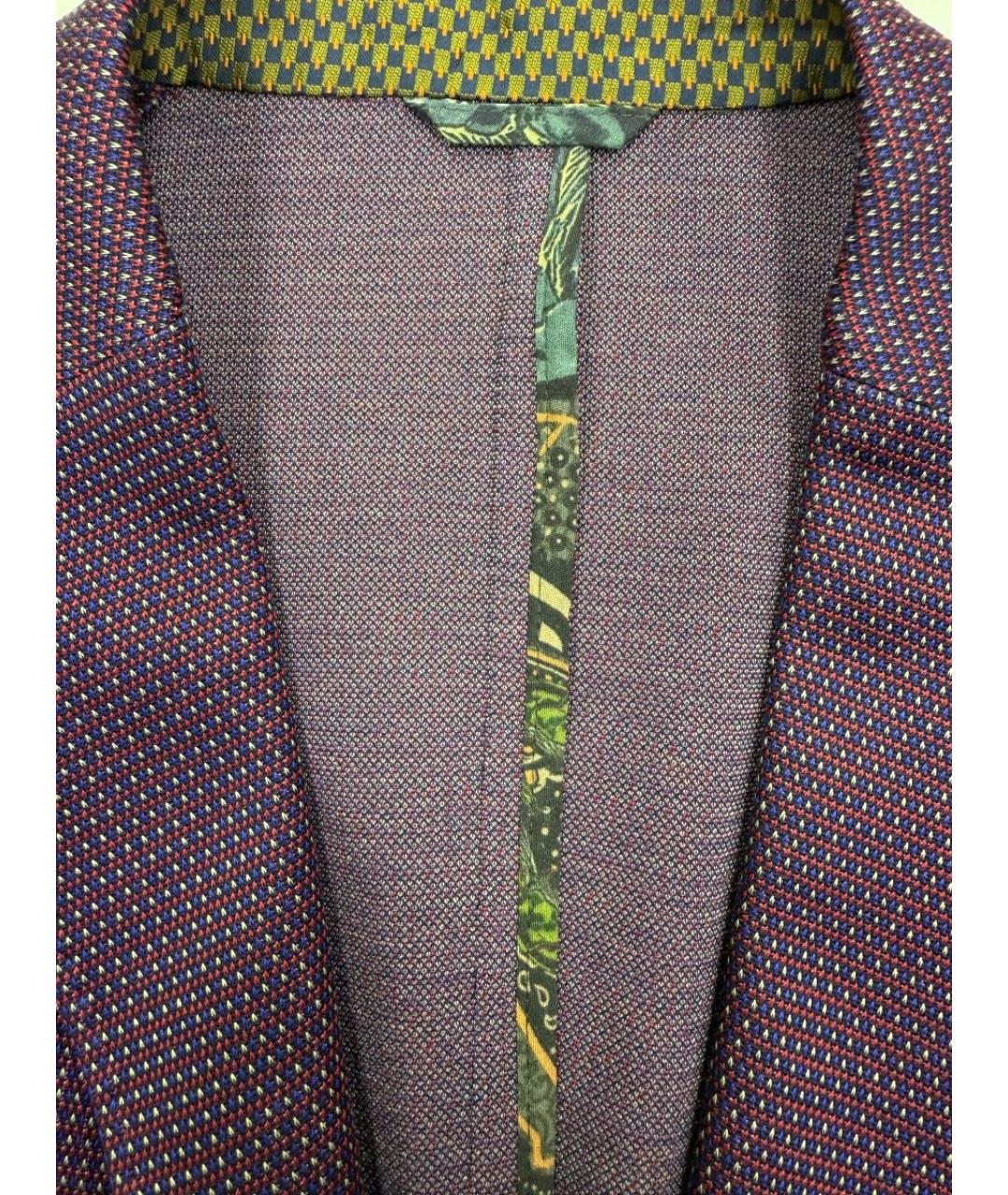 ETRO Фиолетовый пиджак, фото 7