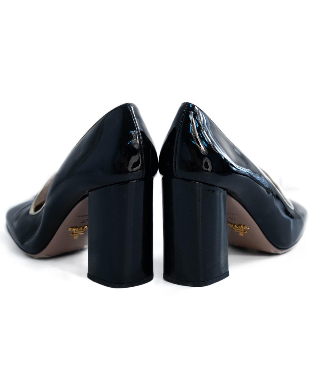 PRADA Черные туфли из лакированной кожи, фото 5
