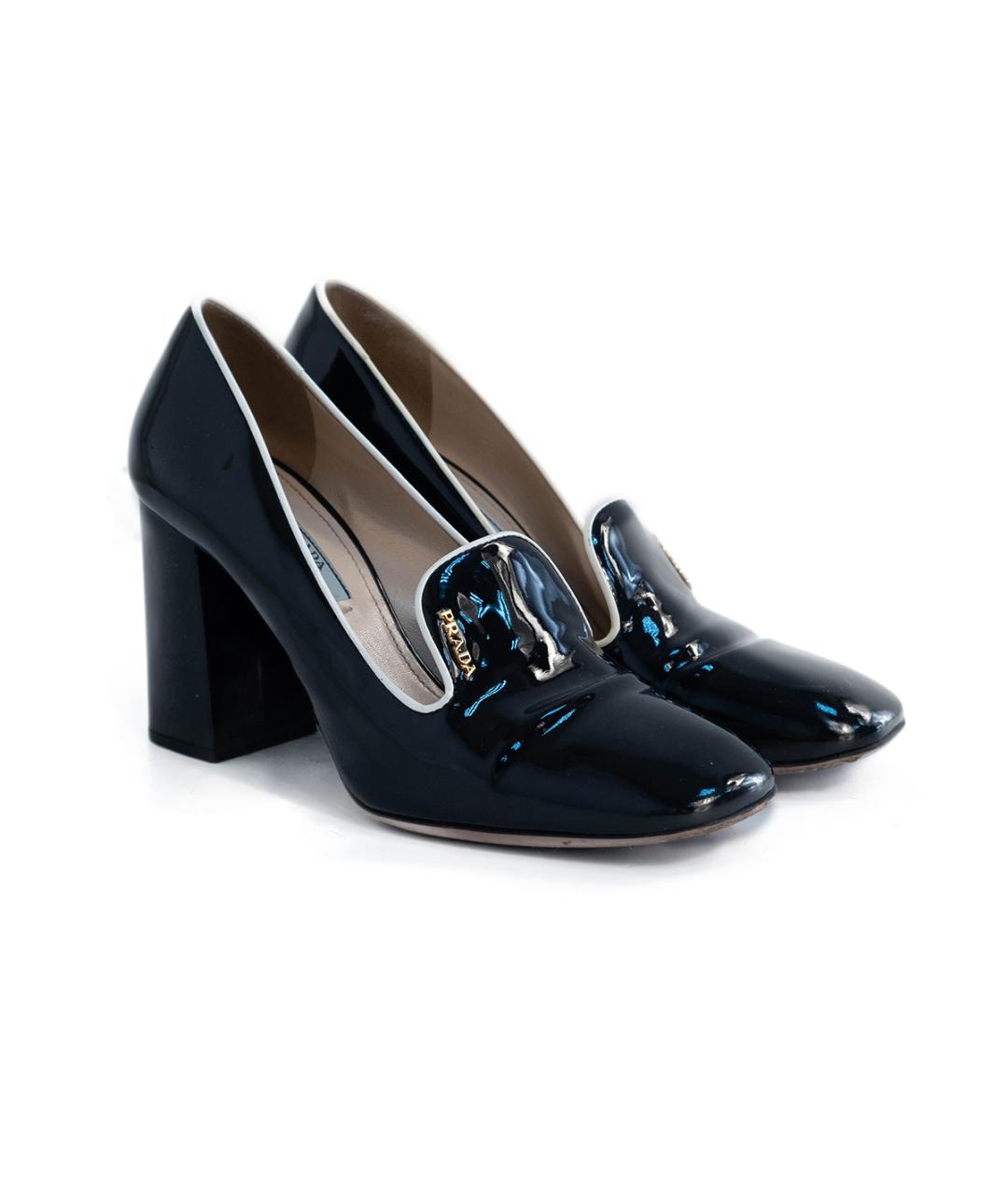 PRADA Черные туфли из лакированной кожи, фото 2