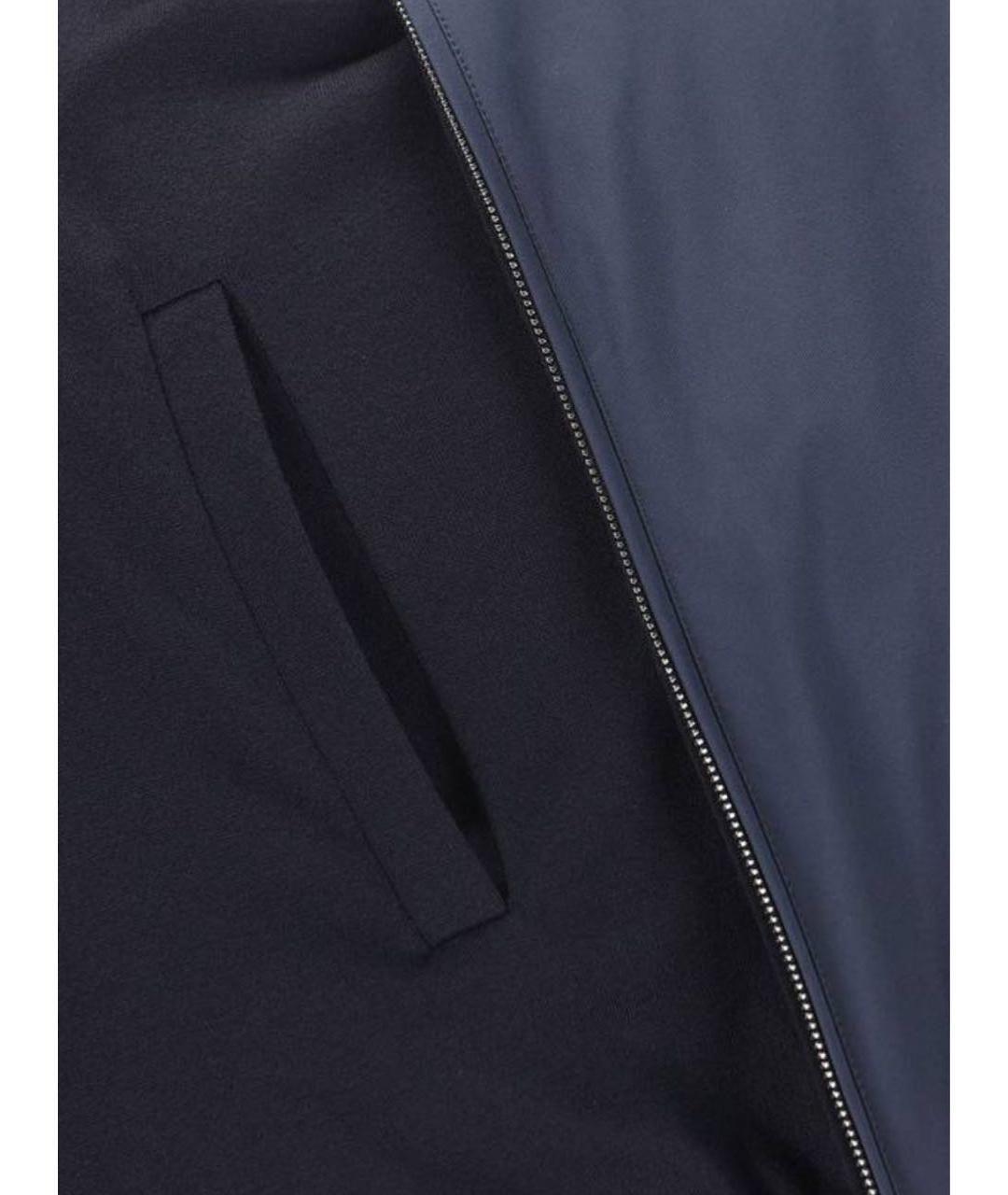 LORO PIANA Темно-синяя куртка, фото 4