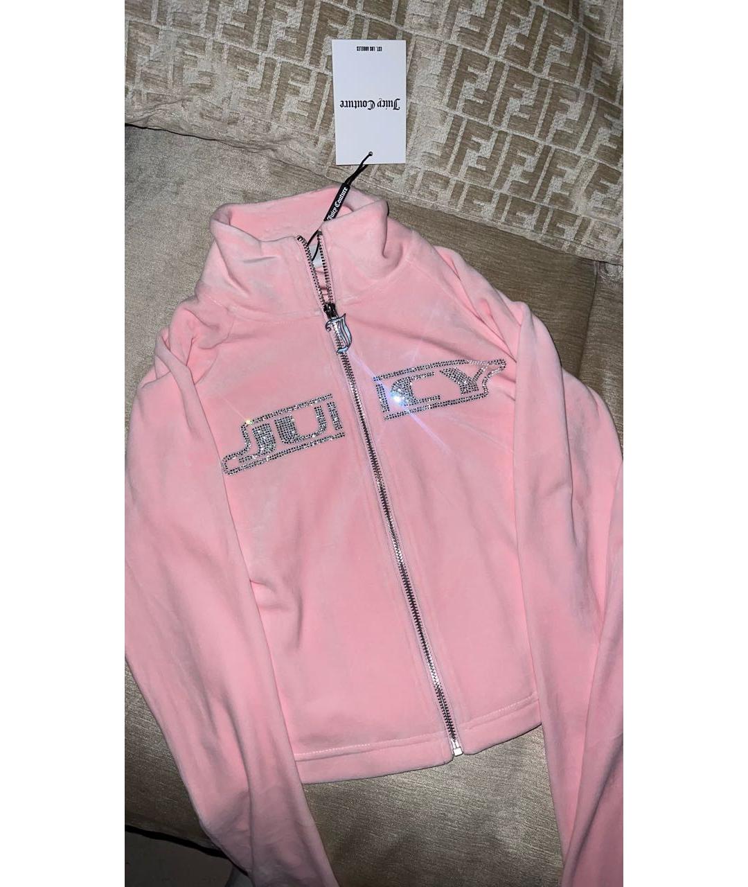 JUICY COUTURE Розовый полиэстеровый спортивные костюмы, фото 2