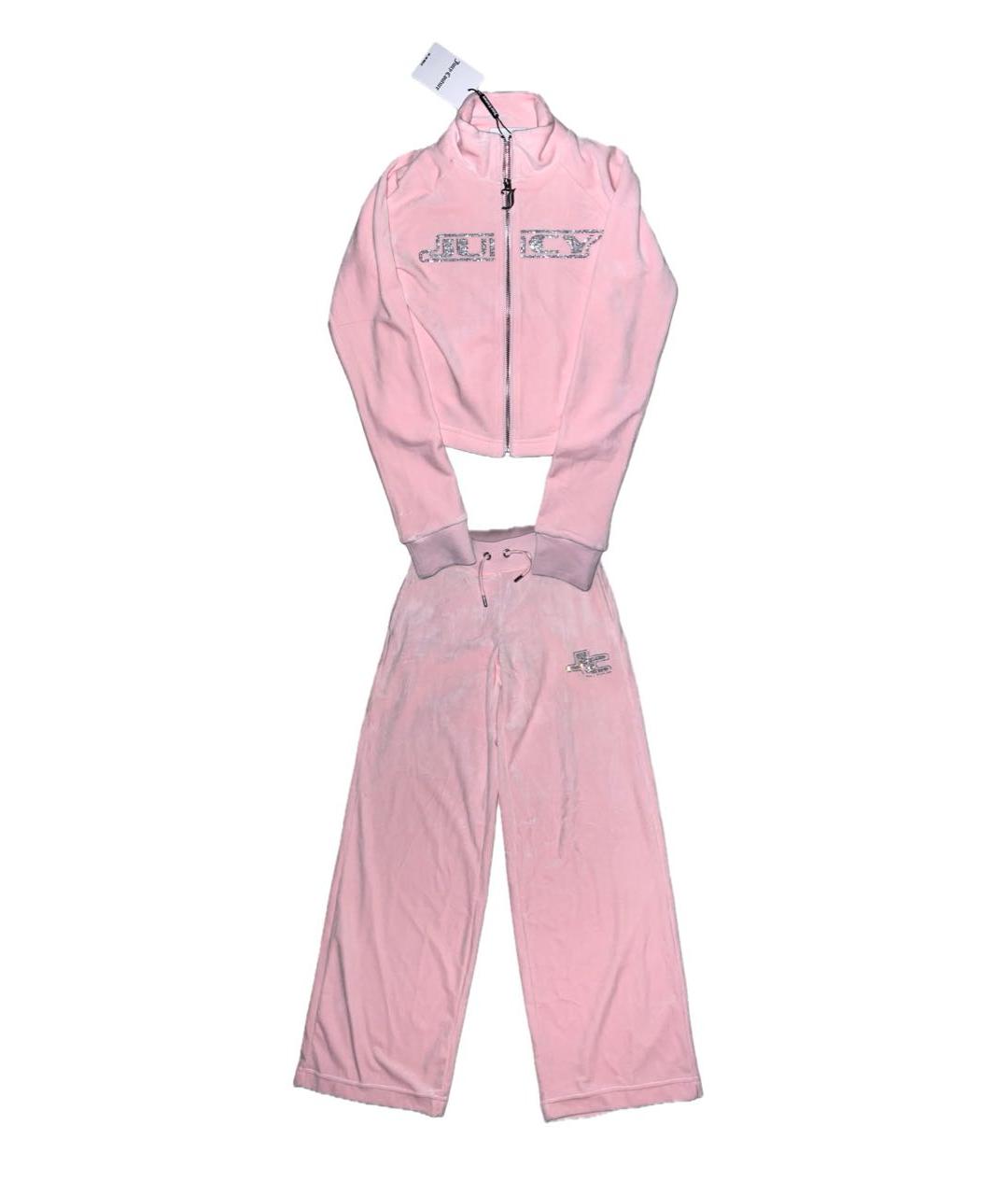 JUICY COUTURE Розовый полиэстеровый спортивные костюмы, фото 9