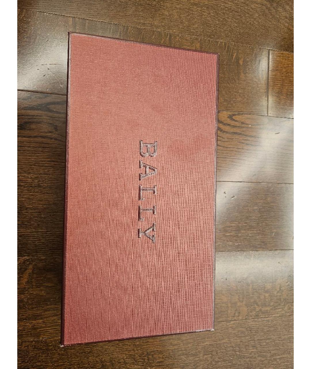 BALLY Черные кожаные туфли, фото 7