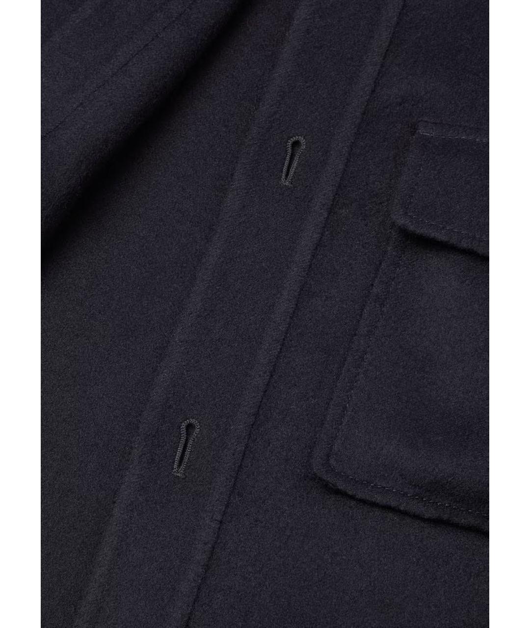LORO PIANA Темно-синяя кашемировая куртка, фото 7