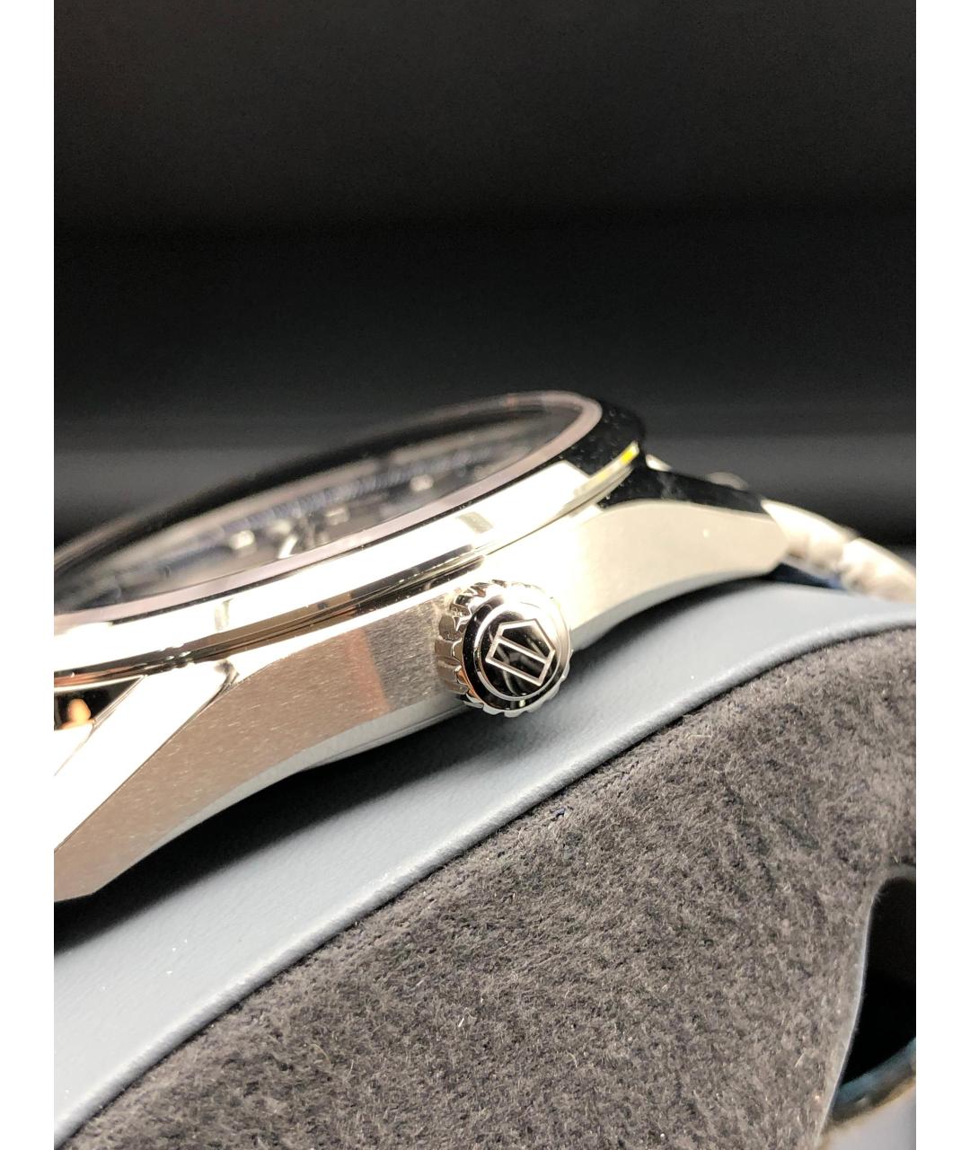 TAG HEUER Темно-синие стальные часы, фото 6