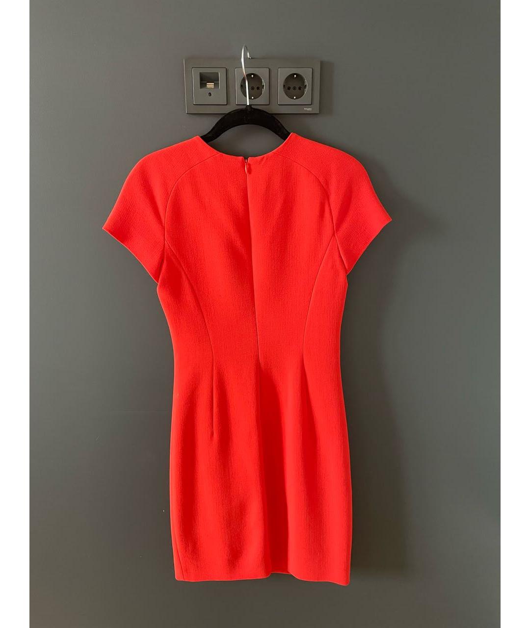 EMILIO PUCCI Красное шерстяное повседневное платье, фото 2