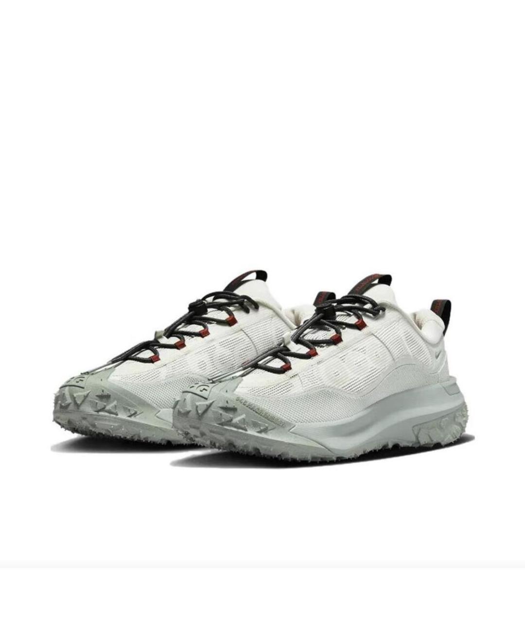 NIKE ACG Белые резиновые низкие кроссовки / кеды, фото 2